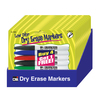 Charles Leonard Pocket Dry Erase Markers, Low Odor, Assorted Colors, PK60 76840ST